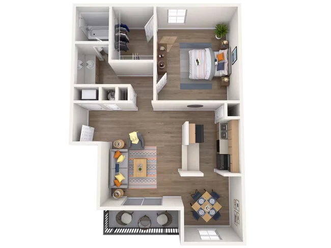 Unit 910 1400 floor plan