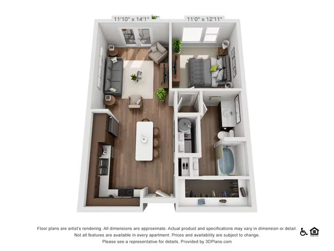 Ocotillo 906 floor plan