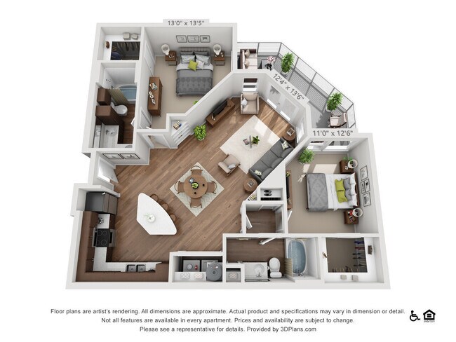 Unit 817 714 floor plan