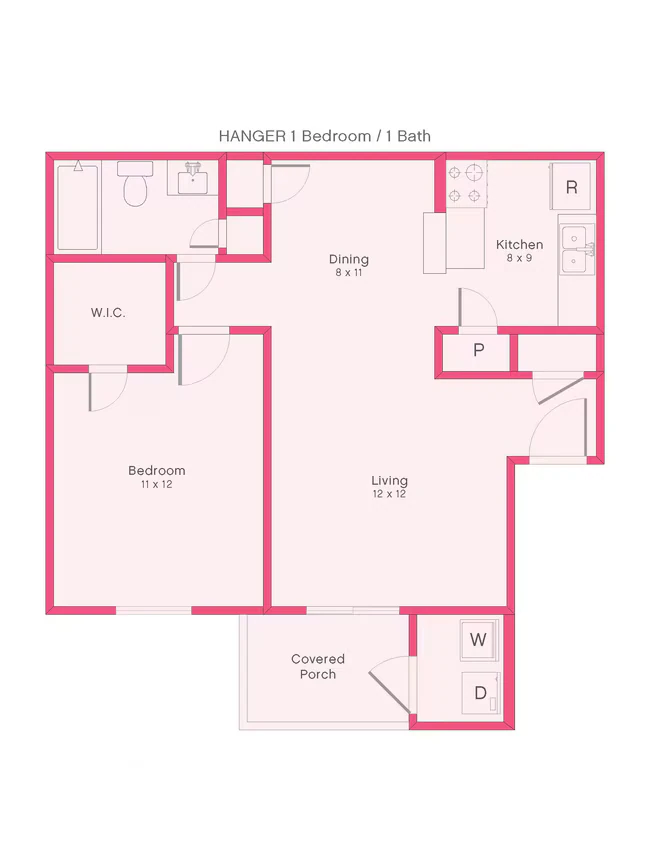 Hangar M1617 floor plan