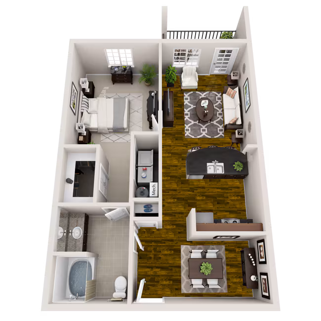 Unit 2104RR 2104RR floor plan