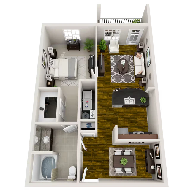 Summit 5202RR floor plan