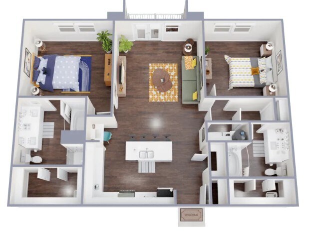 CLARENDON 01-1118 floor plan