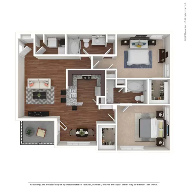 2A 1342 floor plan