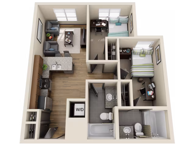 Unit Private Private floor plan