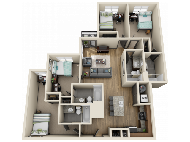 Unit Private Private floor plan
