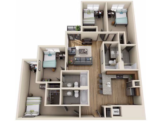 Unit Private Private floor plan