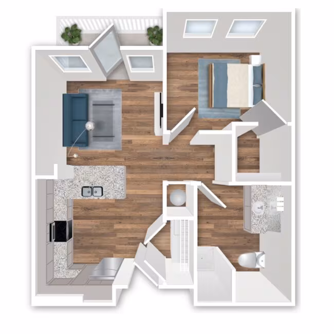 Unit 2414 2414 floor plan