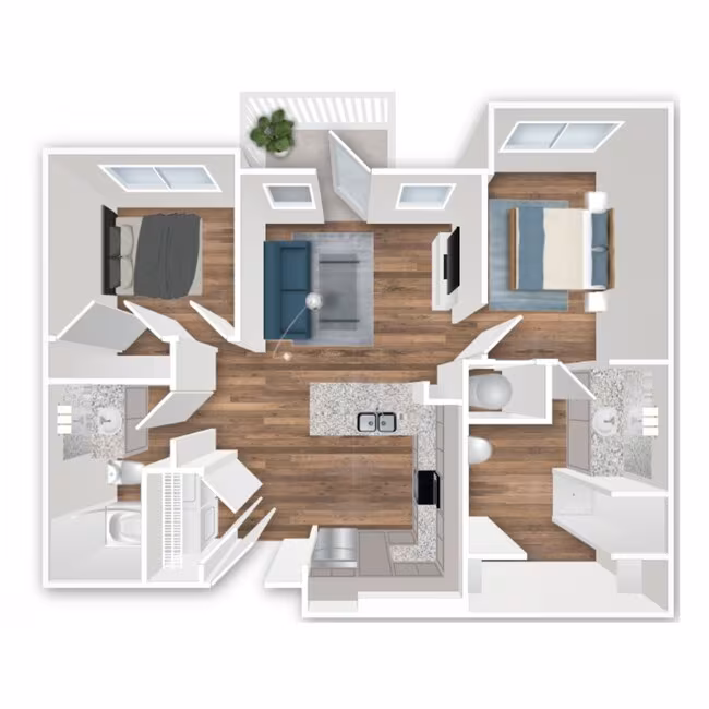 Unit 2509 2509 floor plan