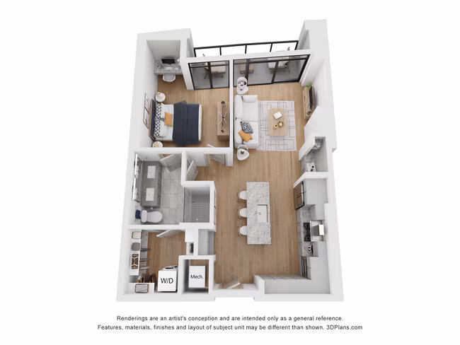 Unit 3713 4013 floor plan