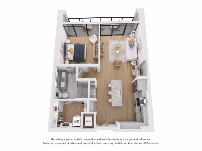 Unit 3914 2314 floor plan