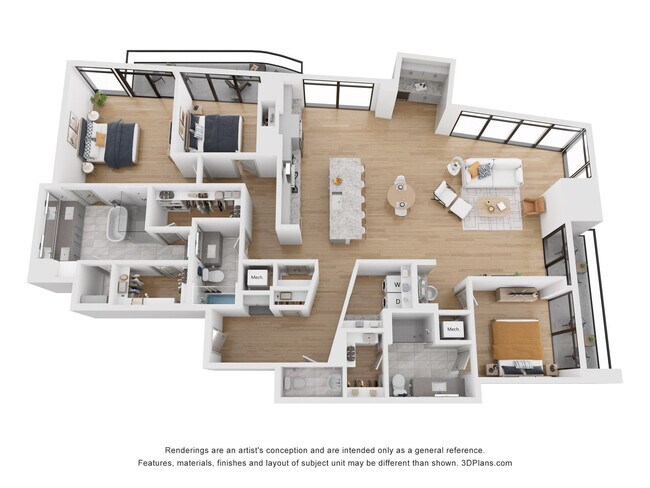 Unit 4413 4413 floor plan