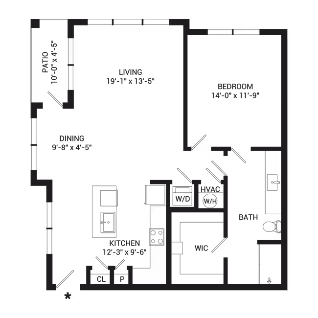 Unit 11-201 11-201 floor plan