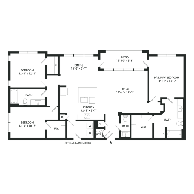 Unit 04-202 04-202 floor plan