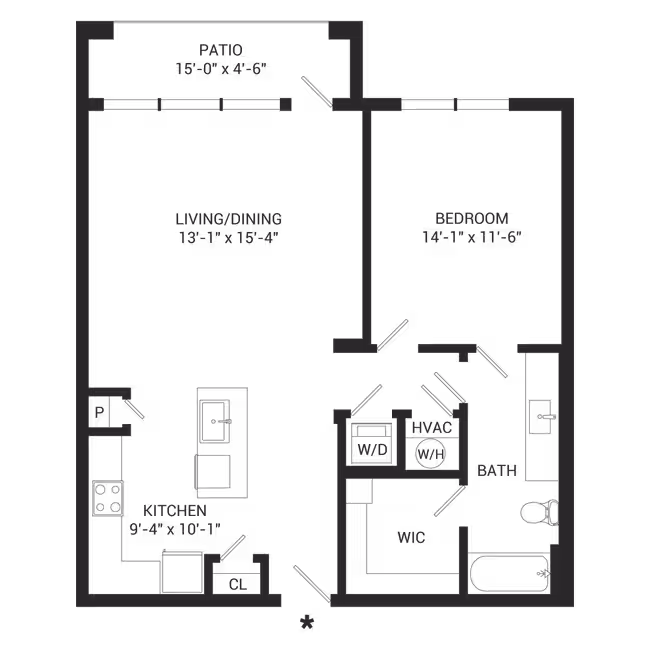Unit 11-304 05-304 floor plan