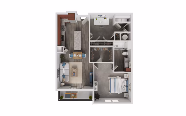 Unit 5309 4307 floor plan