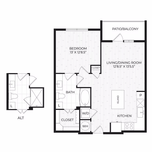 Unit 1211 1211 floor plan