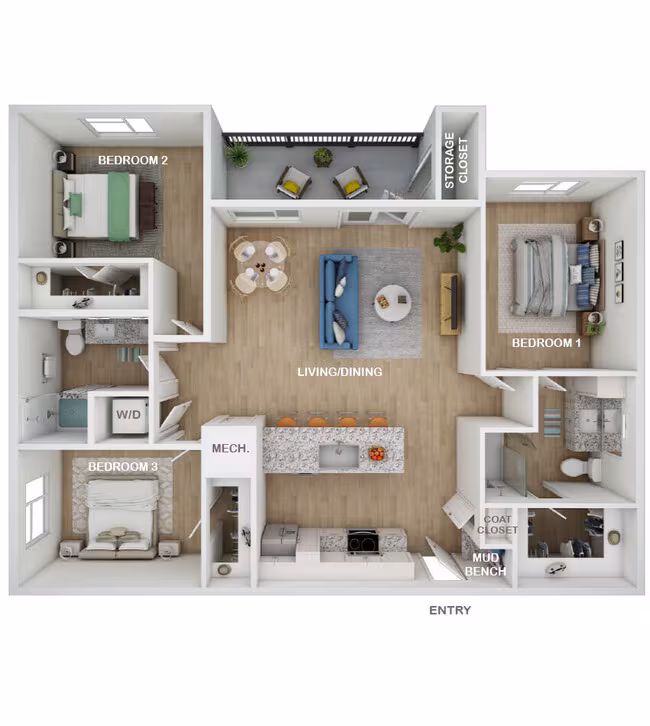Unit 6325 6325 floor plan