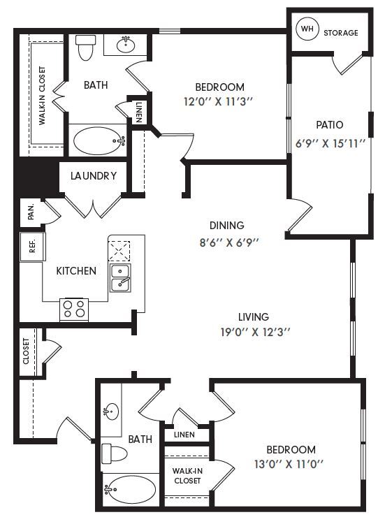 Unit 13-13108 03-3302 floor plan