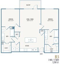 B3 1-3104 floor plan