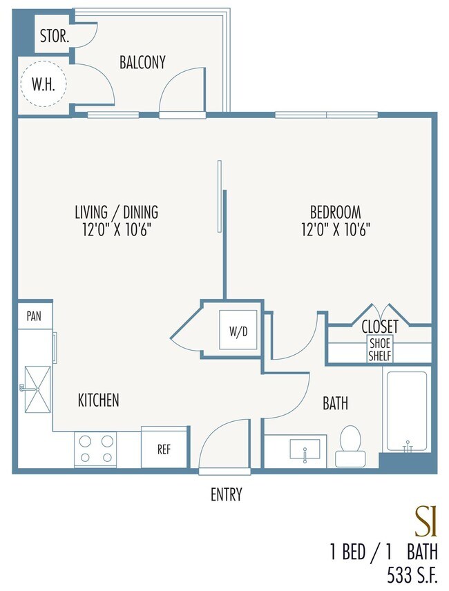Unit 1-2129 1-2118 floor plan