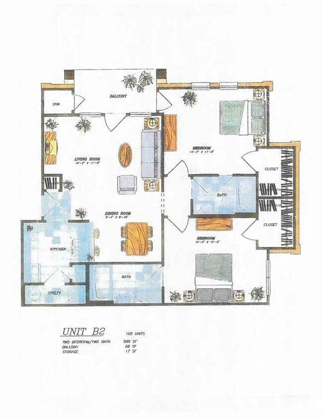 B2D-MU Village of Hampton Cove-1514 floor plan