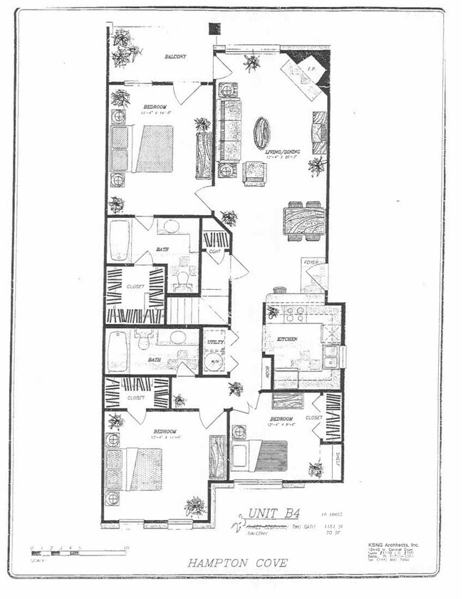 B4-MU Village of Hampton Cove-1404 floor plan