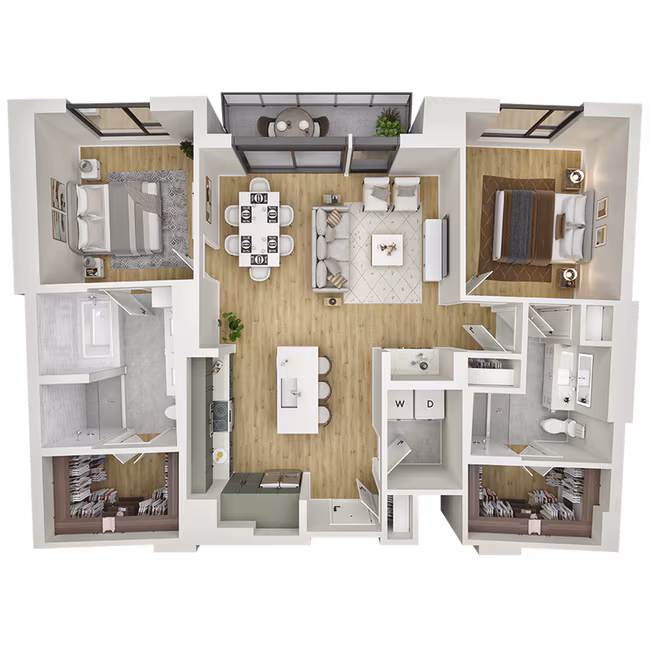 Unit Encore-107 Encore-107 floor plan