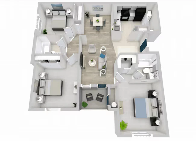 3x2 1031 floor plan