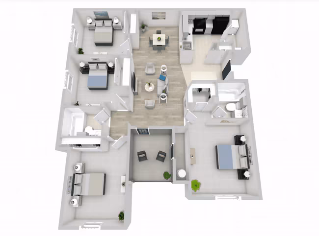 Unit 423 423 floor plan