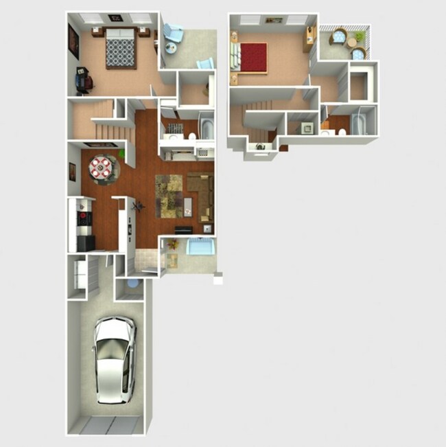 B 9517B floor plan