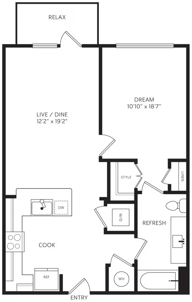 A1.1 1121 floor plan