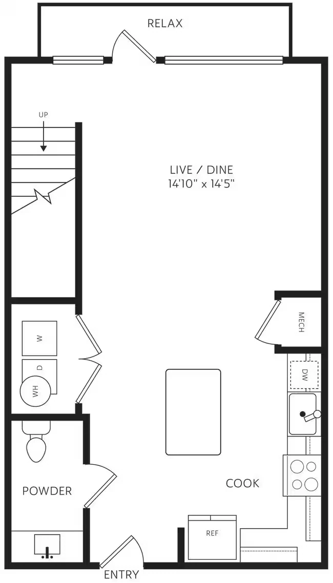 L1 1081 floor plan