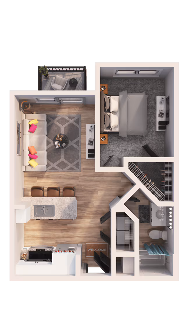 Unit S433 S433 floor plan