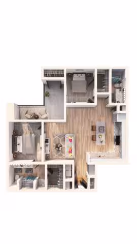 B6 413 floor plan