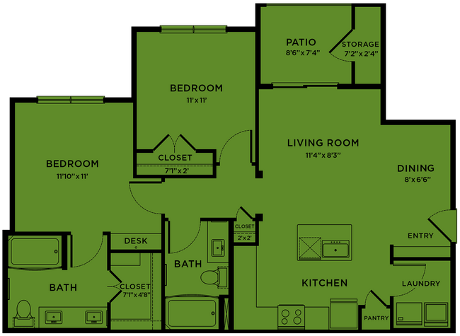 Unit 06301 06301 floor plan
