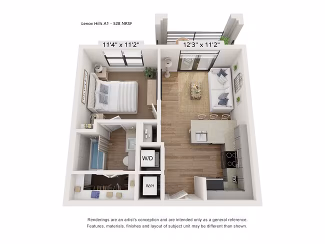 A1 10107 floor plan