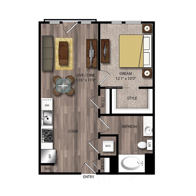 A71 212 floor plan
