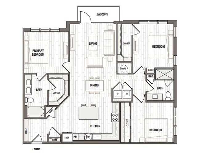 Unit 6-6215 6-6215 floor plan