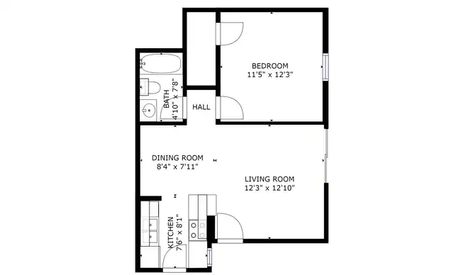 A4 2511 floor plan