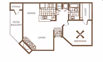 Unit 0509 2109 floor plan