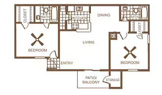 B2 5007 floor plan