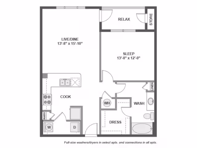 Unit 5-5103 5-5103 floor plan