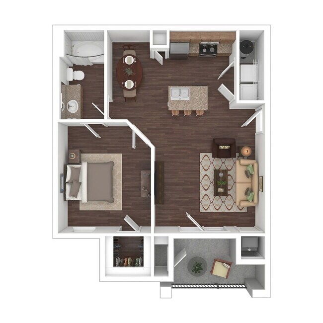 Unit 03207 12207 floor plan