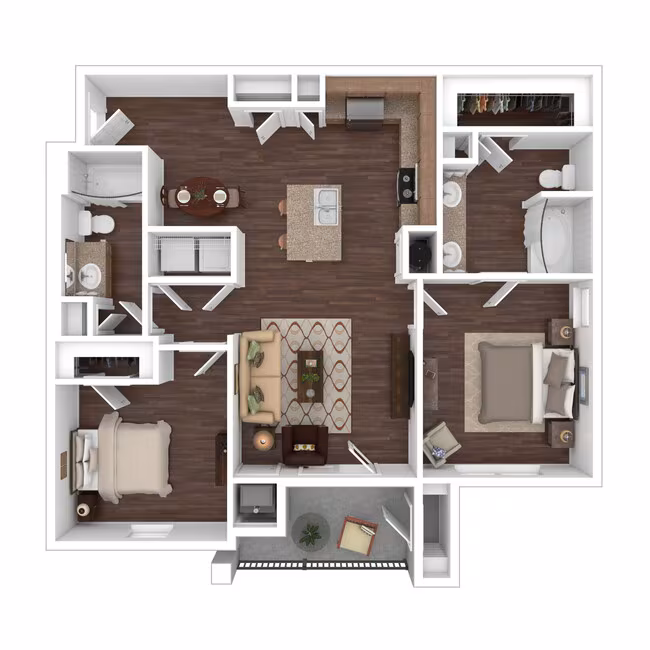Unit 04105 04105 floor plan
