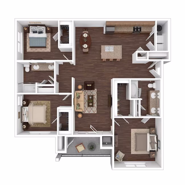Unit 07302 07302 floor plan