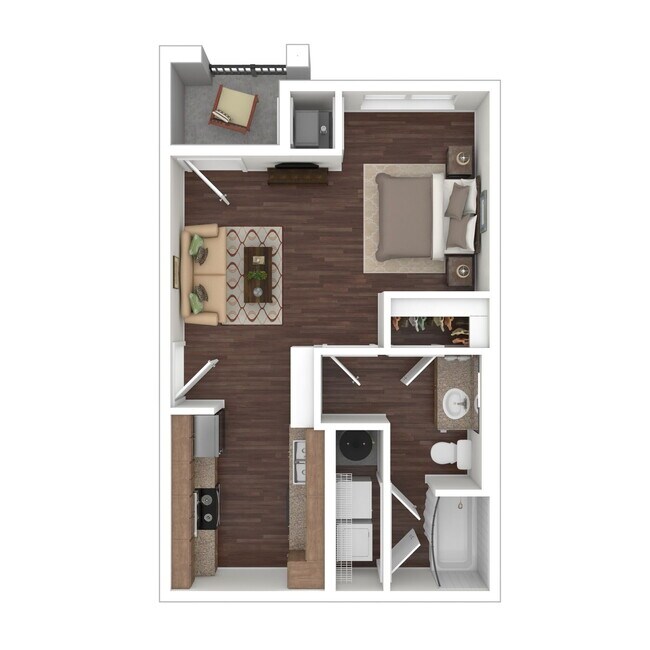 Unit 05105 11204 floor plan