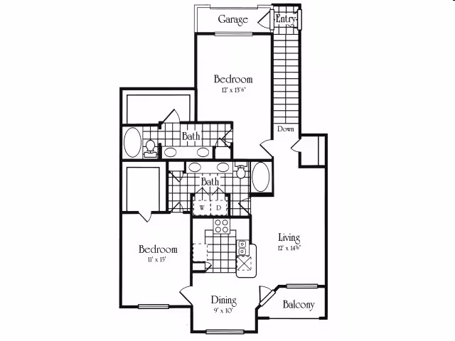 D D floor plan