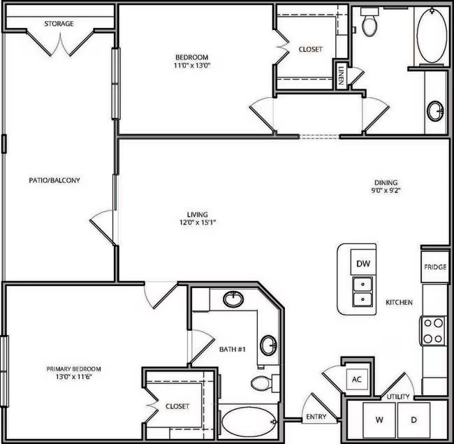 B2 02304 floor plan
