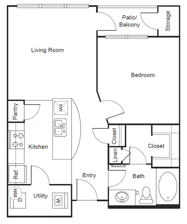 A2 309 floor plan